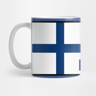 Kotka City in Finnish Flag Mug